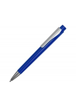Ручка шариковая Pavo синие чернила, ярко-синий