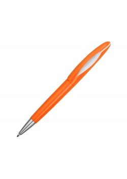 Ручка пластиковая шариковая Chink, оранжевый/белый
