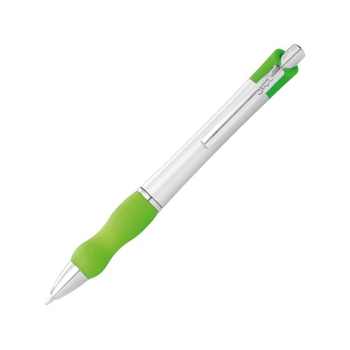 Ручка шариковая Bubble, зеленое яблоко, черные чернила