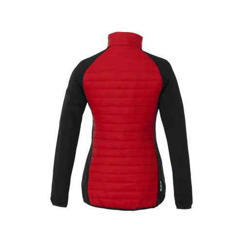 Женская утепленная куртка Banff, красный/черный