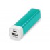 Портативное зарядное устройство Ангра, 2200 mAh, бирюзовый