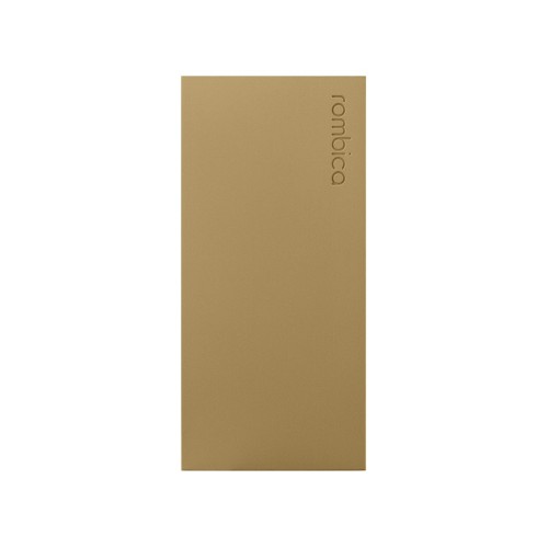 Внешний аккумулятор Rombica NEO ARIA Amber, 10000мАч, Soft-touch, PD, QCharge, Type-C, янтарный