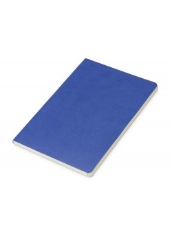 Блокнот Wispy линованный в мягкой обложке, синий (Р)