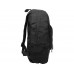 Рюкзак складной Reflector со светоотражающим карманом, черный/серебристый
