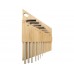 Набор инструментов Allen с шестигранным ключом из бамбука - Натуральный