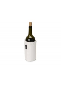 WINE COOLER SATIN WHITE/Охладитель-чехол для бутылки вина или шампанского, белый