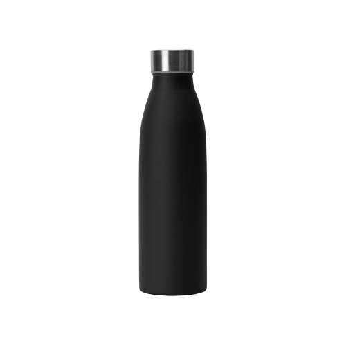 Стальная бутылка Rely, 650 мл, черный матовый