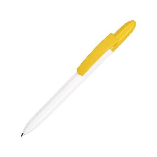 Шариковая ручка Fill White, белый/желтый