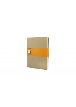 Записная книжка Moleskine Cahier (в линейку, 3 шт.), ХLarge (19х25см), бежевый
