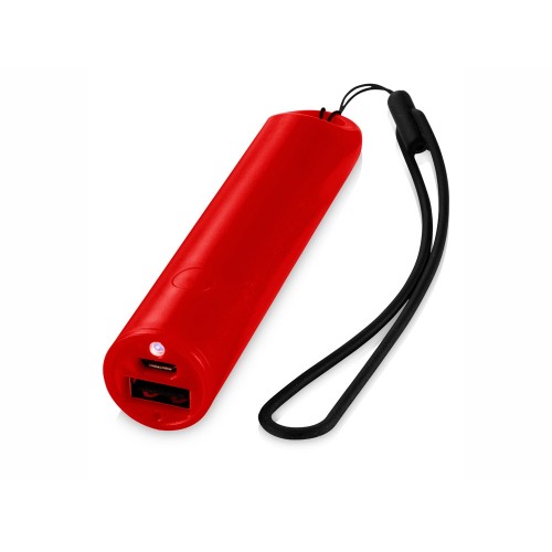 Портативное зарядное устройство Beam, 2200 мА/ч, красный