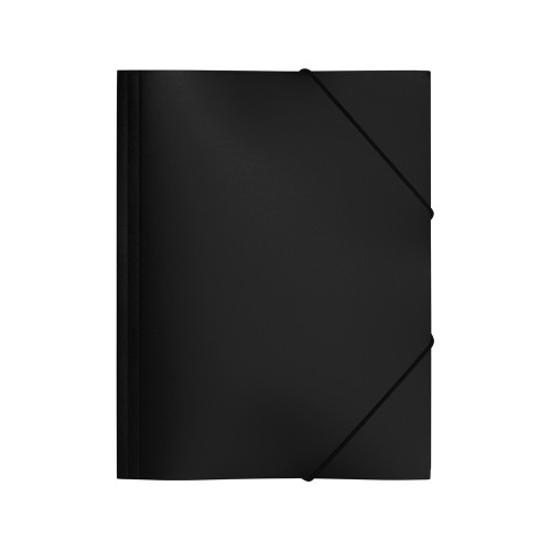 Папка формата А4 на резинке, черный