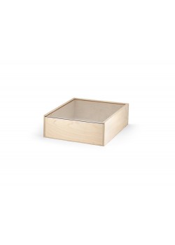 Деревянная коробка BOXIE CLEAR L, натуральный светлый