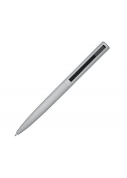 CONVEX. Шариковая ручка из металла и ABS, Сатин серебро