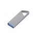 USB 2.0-флешка на 4 Гб с мини чипом, компактный дизайн, отверстие треугольной формы для цепочки