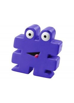 Антистресс HashTag, пурпурный, пурпурный