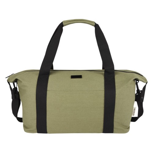 Спортивная сумка Joey из брезента, переработанного по стандарту GRS, объемом 25 л, оливковый