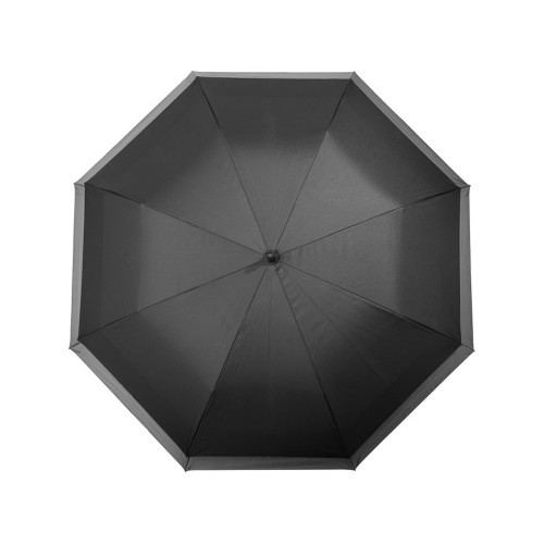 Выдвижной зонт 23-30 дюймов полуавтомат, черный