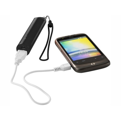 Портативное зарядное устройство Beam, 2200 мА/ч, черный