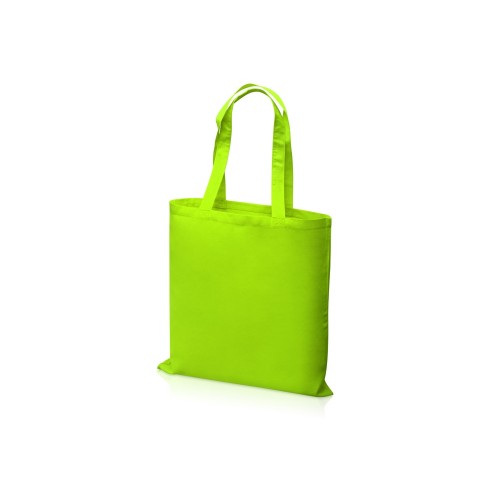 Сумка для шопинга Carryme 120 хлопковая, 120 г/м2, зеленое яблоко