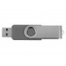 Флеш-карта USB 2.0 32 Gb Квебек, темно-серый