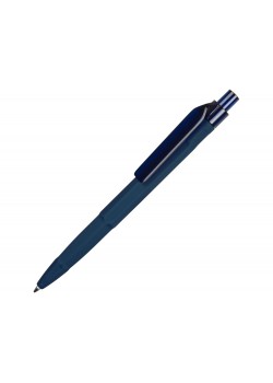 Ручка пластиковая шариковая Prodir QS30 PRT софт-тач, темно-синий