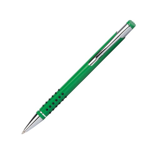 Ручка шариковая Онтарио, зеленый/серебристый