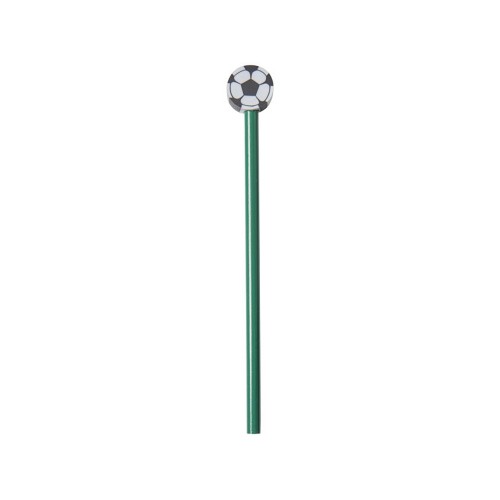 Карандаш Футбольный мяч, зеленый