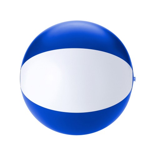 Пляжный мяч Palma, ярко-синий/белый