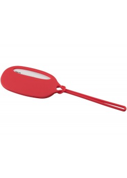 Силиконовая бирка для путешествий, красный