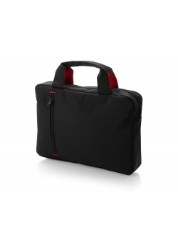 Сумка для документов Detroit, черный/красный