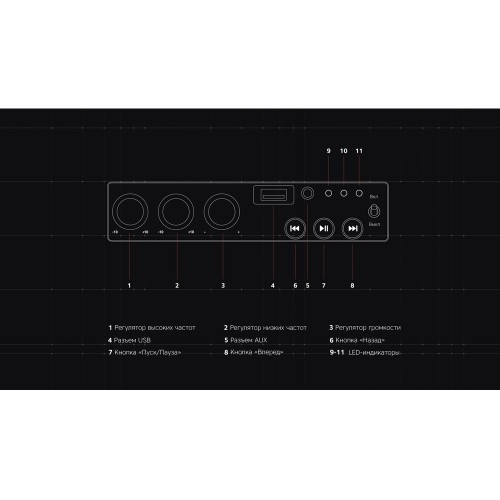 Rombica Mysound Drive, черный (P)