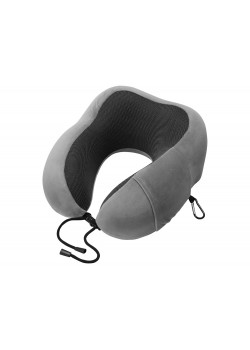 Подушка Dream с эффектом памяти, с кармашком, серый (P)