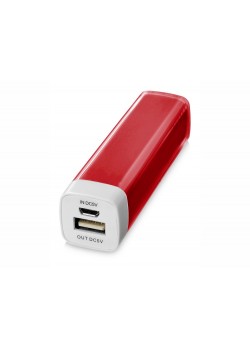 Портативное зарядное устройство Flash 2200 мА/ч, красный
