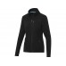 Женская флисовая куртка Amber на молнии из переработанных материалов по стандарту GRS, черный