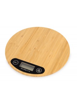 Бамбуковые кухонные весы Scale, натуральный