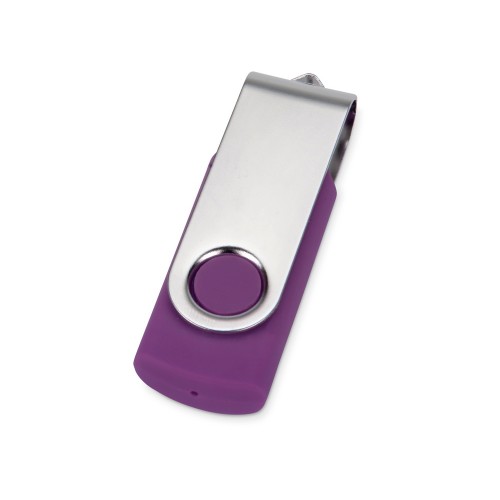 Флеш-карта USB 2.0 512 Mb Квебек, фиолетовый