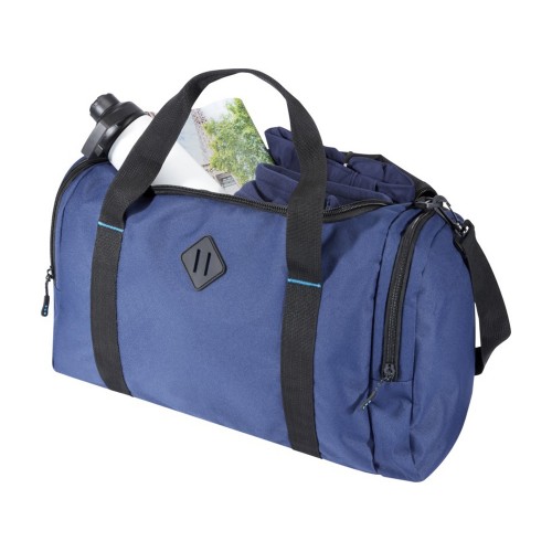 Спортивная сумка Repreve® Ocean объемом 35 л из переработанного ПЭТ-пластика, соответствующего стандарту GRS, темно-синий