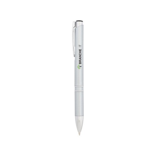 Шариковая ручка Moneta из АБС-пластика, titanium