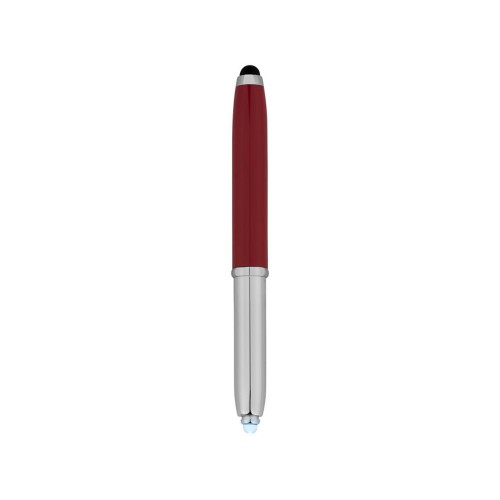 Ручка-стилус шариковая Xenon, красный, синие чернила