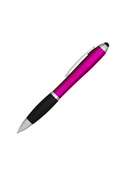 Шариковая ручка-стилус Nash, розовый, черные чернила