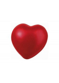 Антистресс в форме сердца, красный