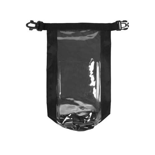 Туристическая водонепроницаемая сумка объемом 2 л, чехол для телефона, черный
