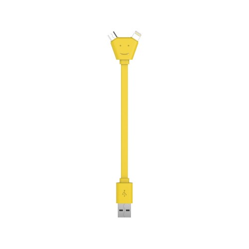 USB-переходник XOOPAR Y CABLE, желтый