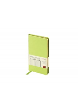 Еженедельник А6 недатированный Megapolis Velvet, салатовый