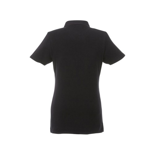 Женская футболка поло Atkinson с коротким рукавом и пуговицами, черный