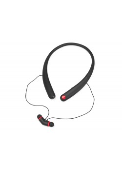 Беспроводные наушники с микрофоном Soundway, черный/красный