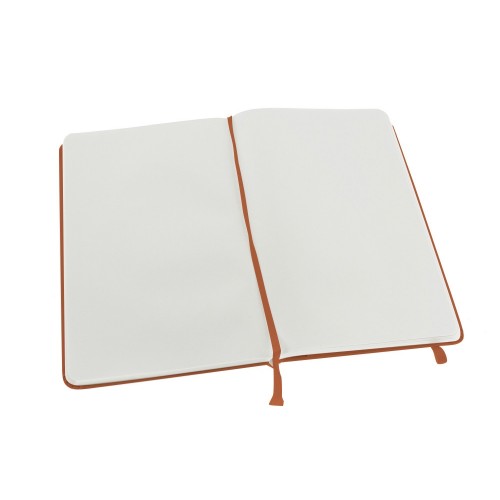 Записная книжка Moleskine Classic (нелинованный) в твердой обложке, Large (13х21см),оранжевый коралл