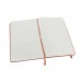 Записная книжка Moleskine Classic (нелинованный) в твердой обложке, Large (13х21см),оранжевый коралл