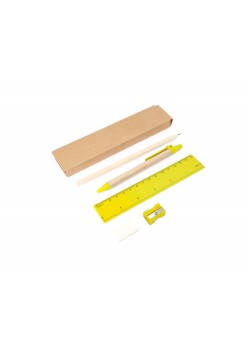 Набор канцелярский LIZANA, желтый