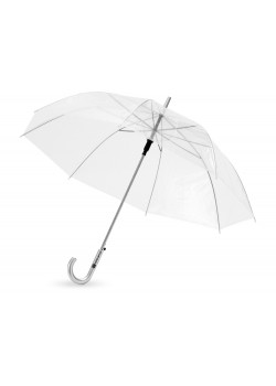 Зонт-трость Клауд полуавтоматический 23, прозрачный